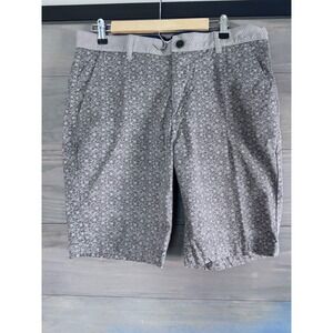 Hudson &‎ Barrow Shorts Khaki Size 32 Men's Gray Cotton Preppy Golf